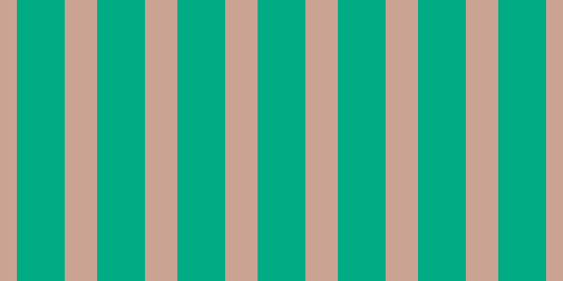 #01ac85, #caa393 vertical lines, forty-six pixels wide, sixty-eight pixels apart