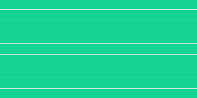 #01ac85 (25%), #15d393 horizontal lines, forty-four pixels wide, two pixels apart