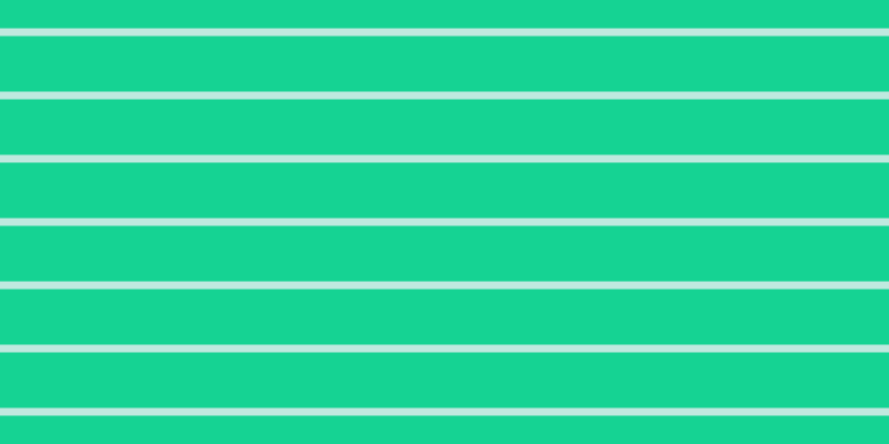 #01ac85 (25%), #15d393 horizontal lines, fifty pixels wide, seven pixels apart