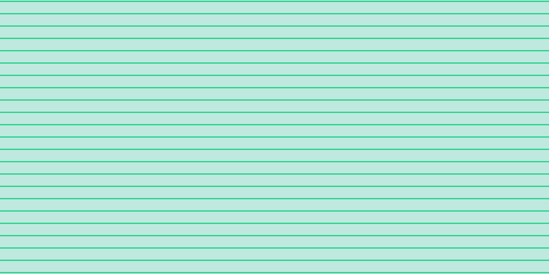 #01ac85 (25%), #36d393 horizontal lines, two pixels wide, sixteen pixels apart