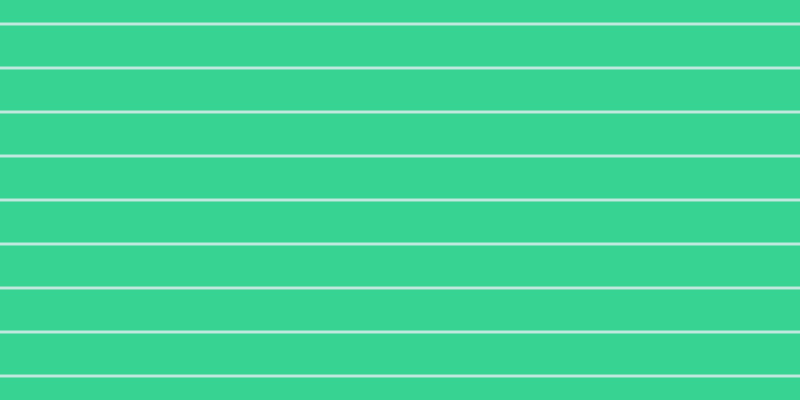 #01ac85 (25%), #36d393 horizontal lines, forty-one pixels wide, three pixels apart