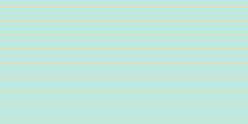 #01ac85 (25%), #fcd393 horizontal lines, two pixels wide, forty-three pixels apart