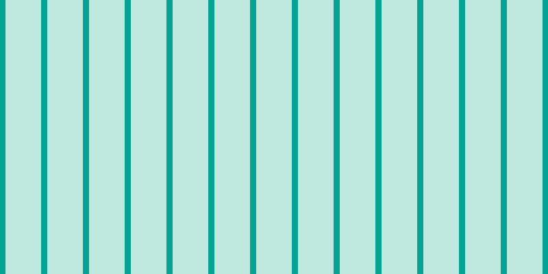 #01ac85 (25%), #04a393 vertical lines, nine pixels wide, fifty-two pixels apart