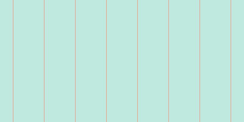 #01ac85 (25%), #eba393 vertical lines, two pixels wide, one hundred pixels apart