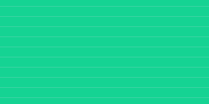 #01ac85 (50%), #15d393 horizontal lines, thirty-eight pixels wide, one pixels apart