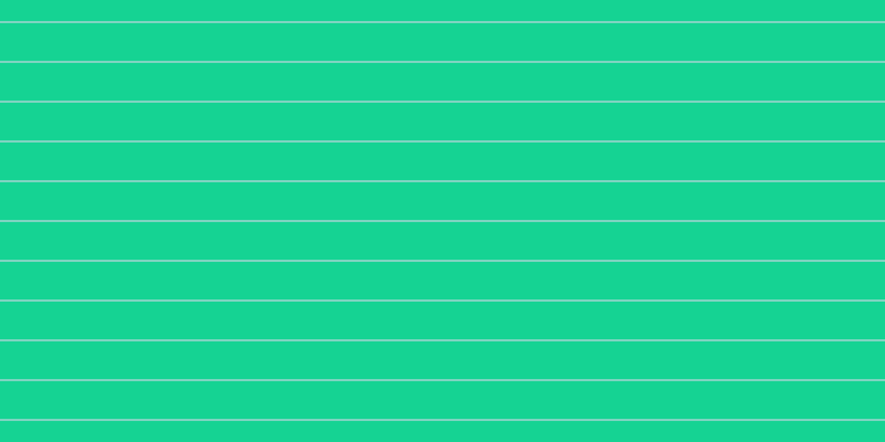 #01ac85 (50%), #15d393 horizontal lines, thirty-four pixels wide, two pixels apart
