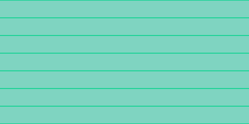 #01ac85 (50%), #15d393 horizontal lines, three pixels wide, fifty-four pixels apart