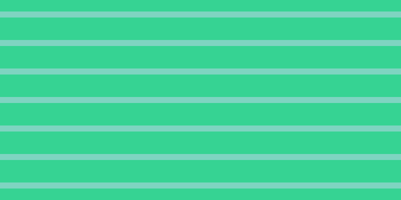 #01ac85 (50%), #36d393 horizontal lines, forty-five pixels wide, twelve pixels apart