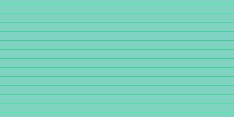 #01ac85 (50%), #36d393 horizontal lines, two pixels wide, twenty-nine pixels apart
