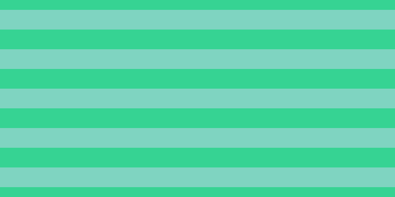 #01ac85 (50%), #36d393 horizontal lines, forty pixels wide, forty pixels apart
