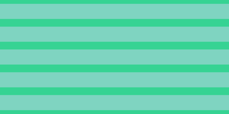 #01ac85 (50%), #36d393 horizontal lines, twenty-seven pixels wide, fifty-three pixels apart
