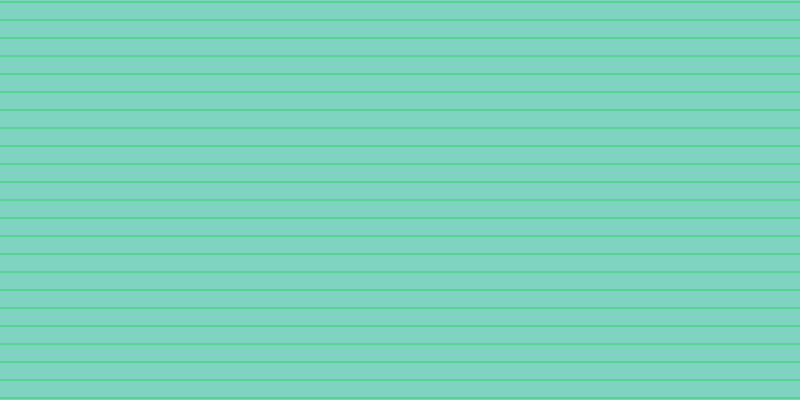 #01ac85 (50%), #57d393 horizontal lines, two pixels wide, sixteen pixels apart