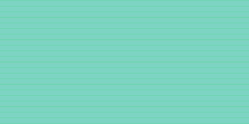 #01ac85 (50%), #57d393 horizontal lines, one pixels wide, seventeen pixels apart