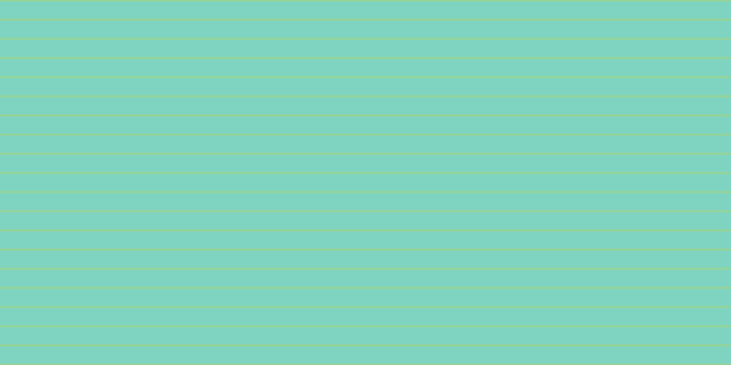 #01ac85 (50%), #99d393 horizontal lines, two pixels wide, nineteen pixels apart