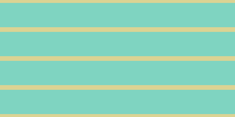 #01ac85 (50%), #dbd393 horizontal lines, sixteen pixels wide, eighty-three pixels apart
