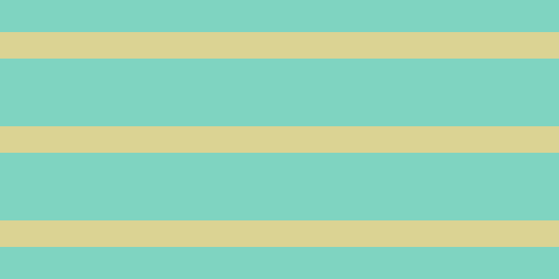 #01ac85 (50%), #dbd393 horizontal lines, thirty-eight pixels wide, ninety-seven pixels apart