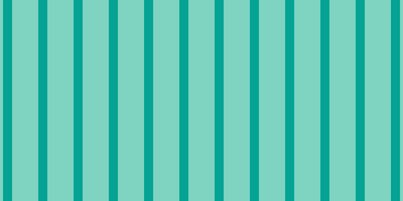 #01ac85 (50%), #04a393 vertical lines, eighteen pixels wide, fifty-two pixels apart