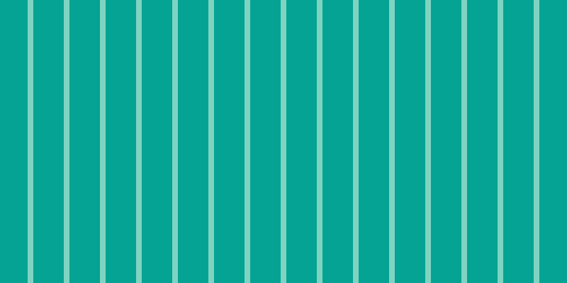#01ac85 (50%), #04a393 vertical lines, forty-three pixels wide, eight pixels apart