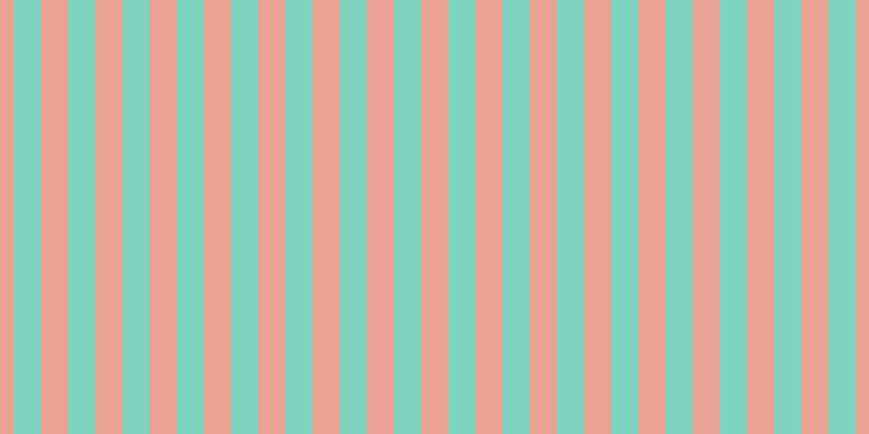 #01ac85 (50%), #eba393 vertical lines, twenty-five pixels wide, twenty-five pixels apart