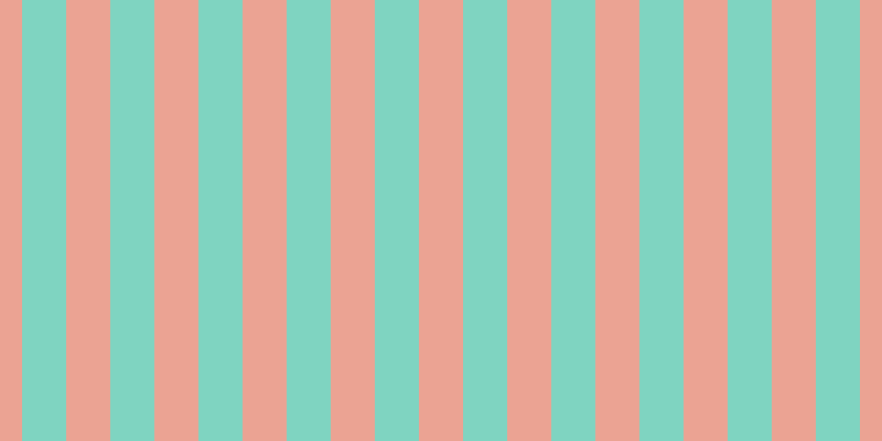 #01ac85 (50%), #eba393 vertical lines, forty pixels wide, forty pixels apart