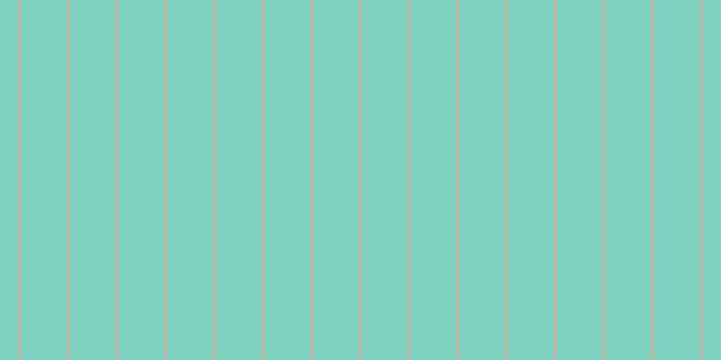 #01ac85 (50%), #eba393 vertical lines, two pixels wide, fifty-two pixels apart