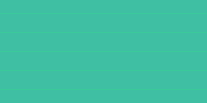 #01ac85 (75%), #36d393 horizontal lines, one pixels wide, thirty-six pixels apart