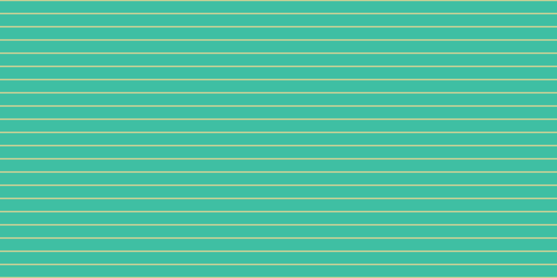 #01ac85 (75%), #dbd393 horizontal lines, two pixels wide, seventeen pixels apart