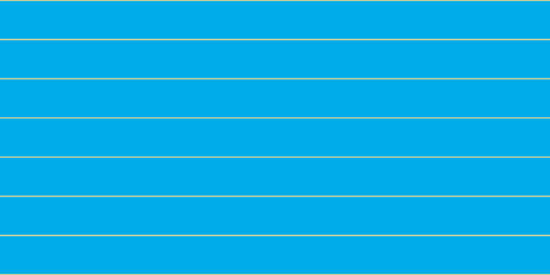 #01ace8, #dbd393 horizontal lines, two pixels wide, fifty-five pixels apart