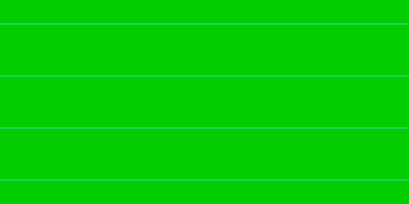 #01cd01, #36d393 horizontal lines, two pixels wide, one hundred pixels apart