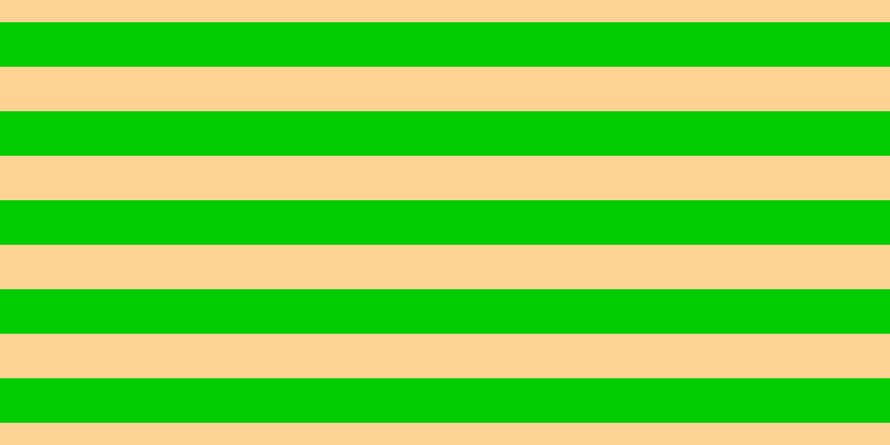 #01cd01, #fcd393 horizontal lines, forty pixels wide, forty pixels apart