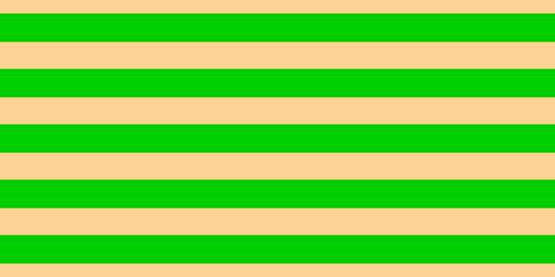 #01cd01, #fcd393 horizontal lines, thirty-nine pixels wide, forty-one pixels apart