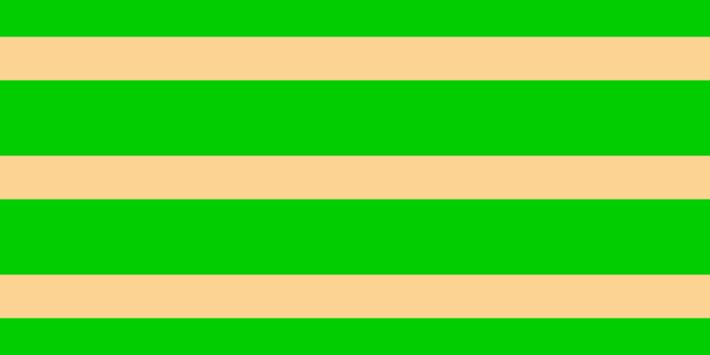 #01cd01, #fcd393 horizontal lines, forty-nine pixels wide, eighty-five pixels apart