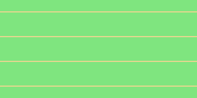 #01cd01 (50%), #fcd393 horizontal lines, four pixels wide, ninety-seven pixels apart