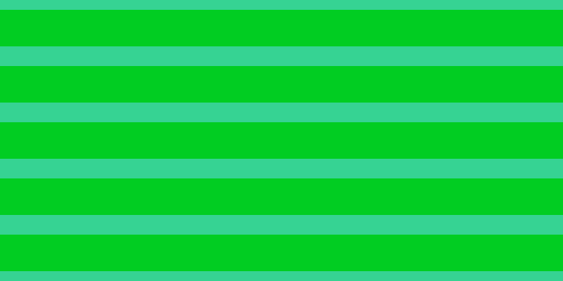 #01cd22, #36d393 horizontal lines, twenty-eight pixels wide, fifty-two pixels apart