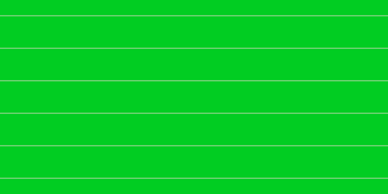 #01cd22, #99d393 horizontal lines, two pixels wide, sixty-five pixels apart