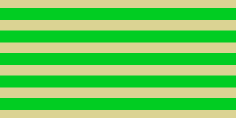 #01cd22, #dbd393 horizontal lines, thirty-five pixels wide, forty-one pixels apart