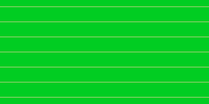 #01cd22, #dbd393 horizontal lines, two pixels wide, fifty-six pixels apart