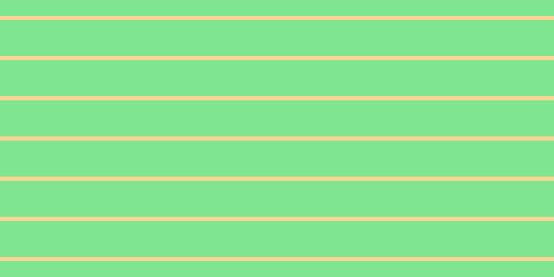 #01cd22 (50%), #fcd393 horizontal lines, six pixels wide, fifty-two pixels apart