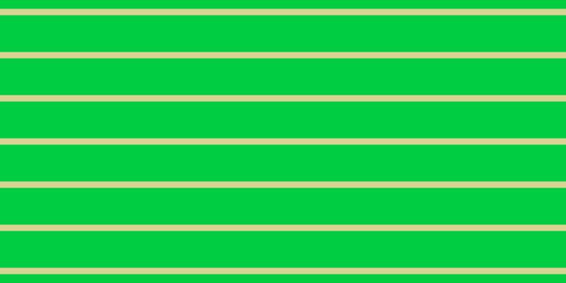 #01cd43, #dbd393 horizontal lines, nine pixels wide, fifty-two pixels apart