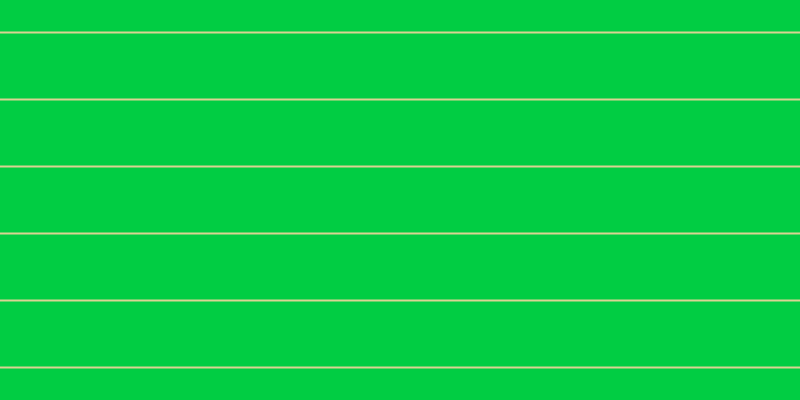 #01cd43, #dbd393 horizontal lines, two pixels wide, sixty-five pixels apart