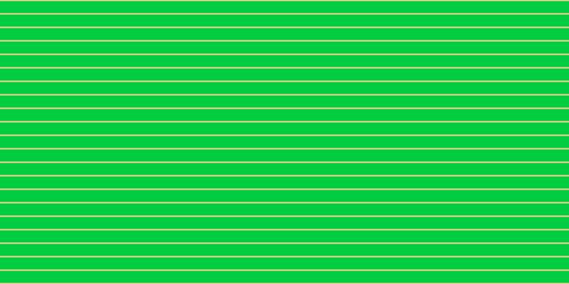 #01cd43, #fcd393 horizontal lines, two pixels wide, seventeen pixels apart