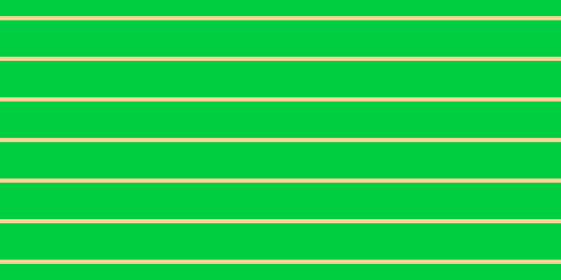 #01cd43, #fcd393 horizontal lines, six pixels wide, fifty-two pixels apart