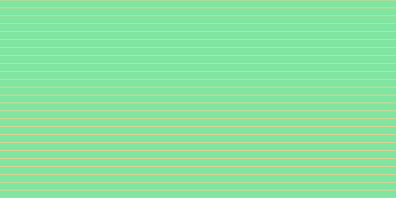 #01cd43 (50%), #dbd393 horizontal lines, two pixels wide, fourteen pixels apart