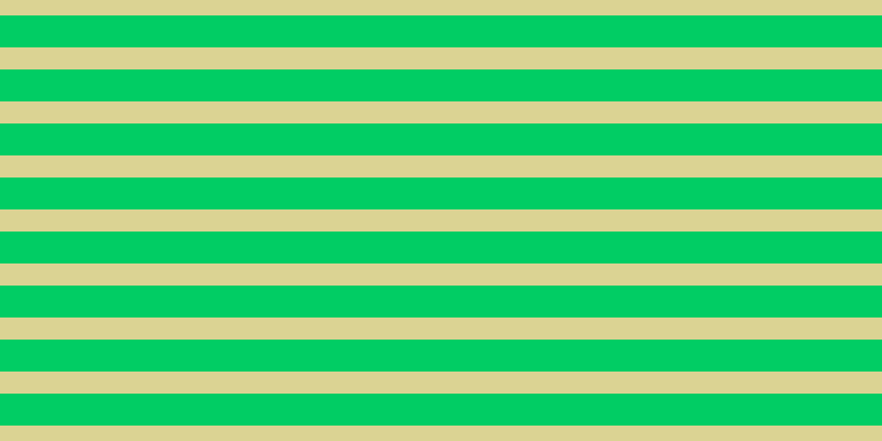 #01cd64, #dbd393 horizontal lines, twenty pixels wide, twenty-nine pixels apart