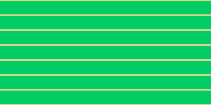 #01cd64, #dbd393 horizontal lines, five pixels wide, fifty-two pixels apart