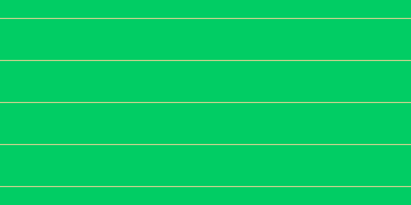 #01cd64, #dbd393 horizontal lines, two pixels wide, eighty pixels apart