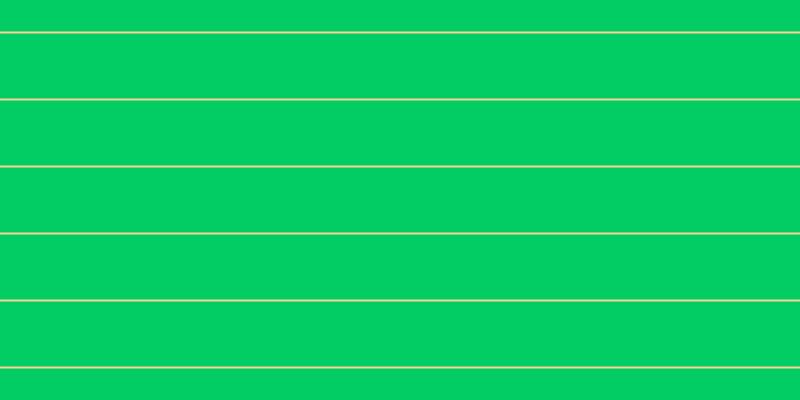 #01cd64, #fcd393 horizontal lines, two pixels wide, sixty-five pixels apart