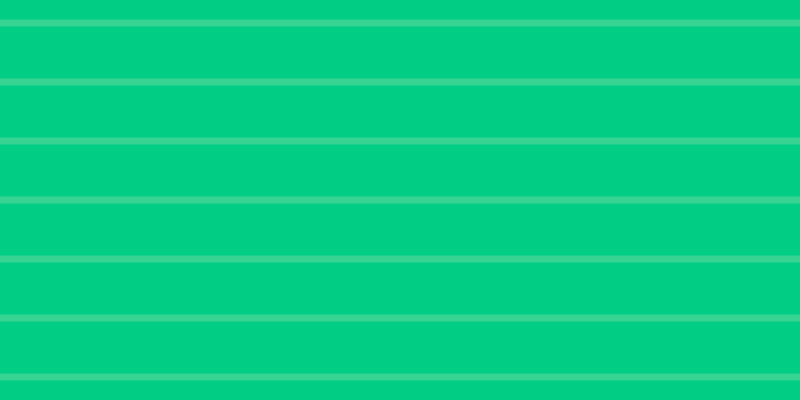 #01cd85, #36d393 horizontal lines, seven pixels wide, fifty-two pixels apart