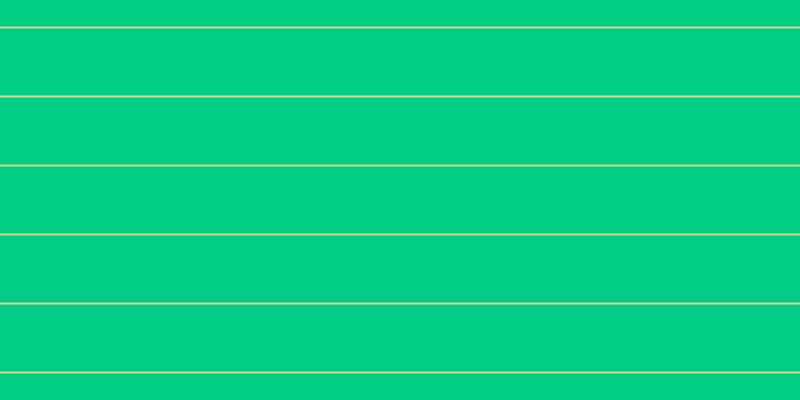 #01cd85, #dbd393 horizontal lines, two pixels wide, sixty-seven pixels apart