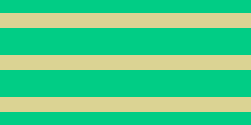#01cd85, #dbd393 horizontal lines, forty-nine pixels wide, eighty-five pixels apart